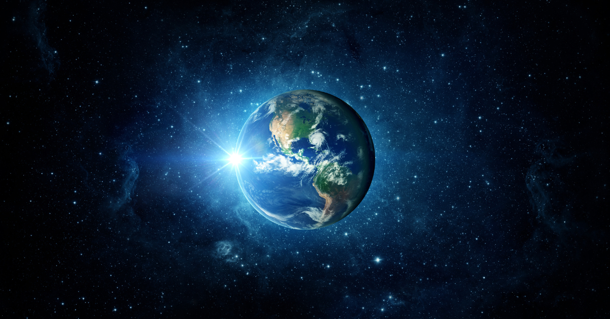 Earth seen from space