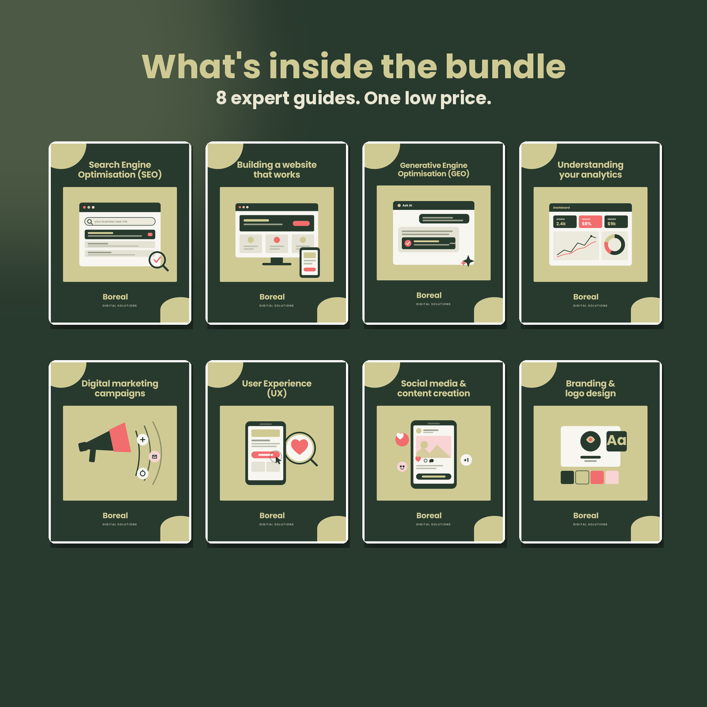 The Complete Bundle: All 8 Digital Toolkits for Small Business Success