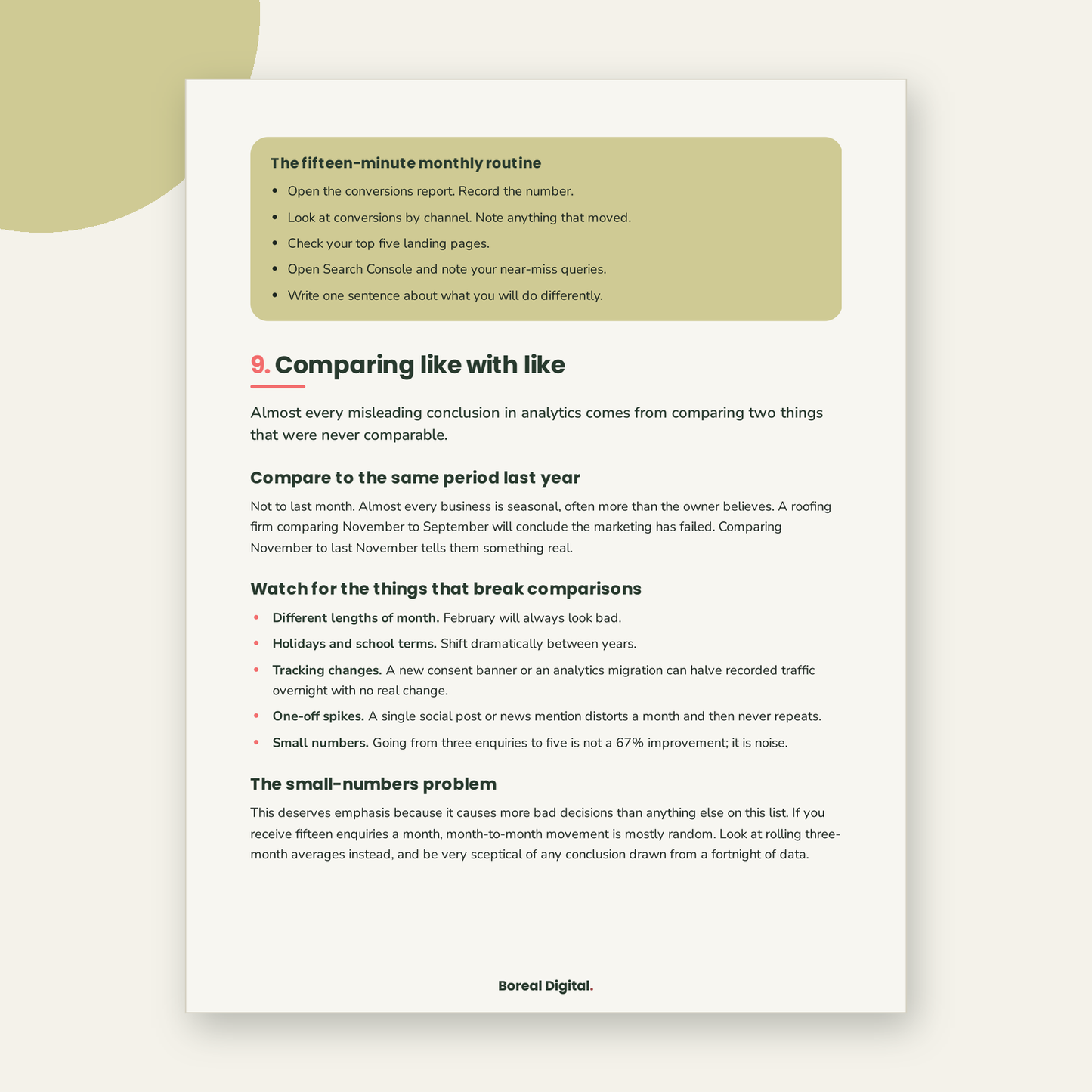 Analytics & Measurement Guide: Knowing What Actually Works