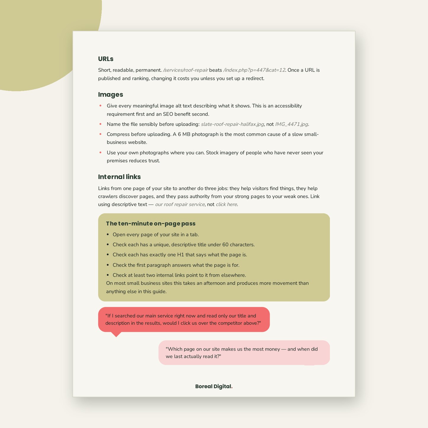 SEO Guide: Getting Found on Google — A Self-Serve Toolkit for Small Businesses